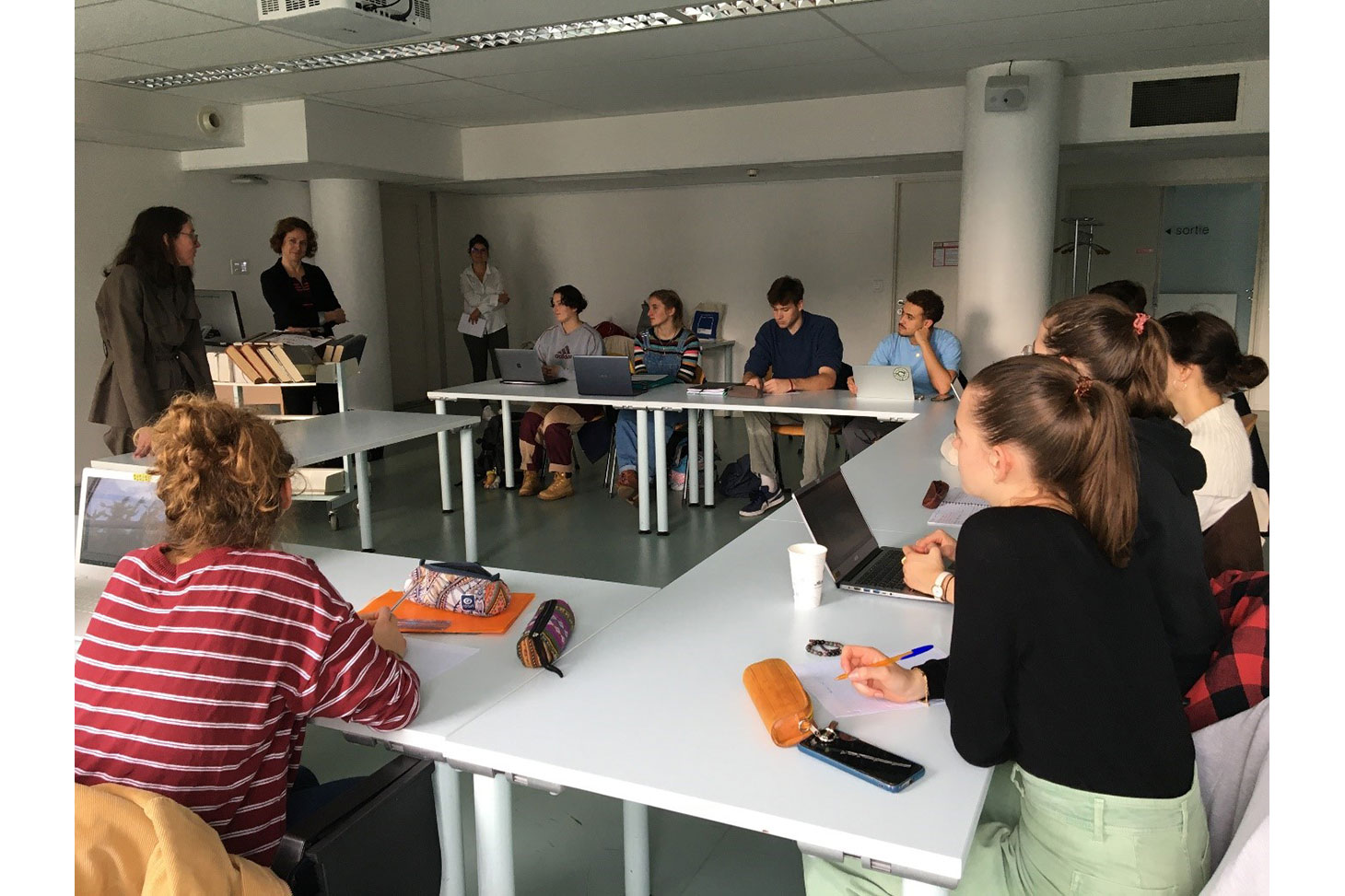 Atelier d'initiation à la lexicographie avec les étudiants de licence Lettres à l'UGA