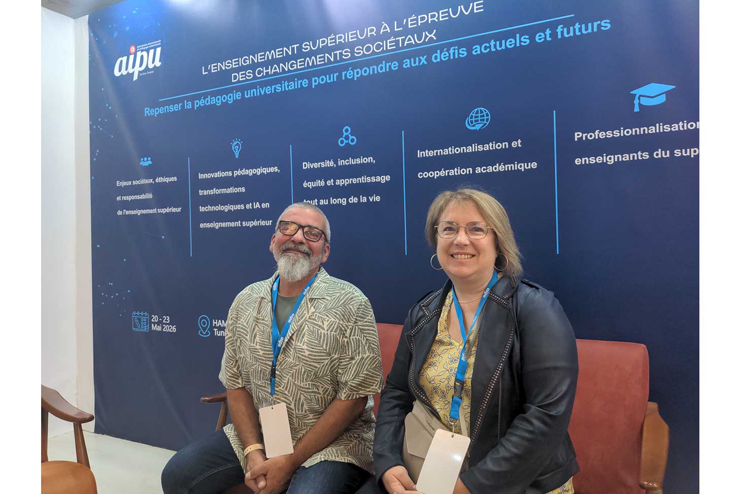 Le CAP était présent au 34°colloque de l'AIPU à Hammamet